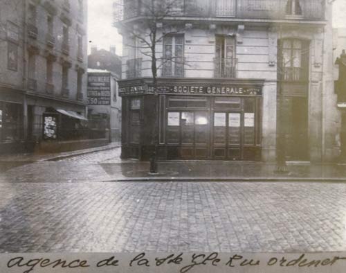 la Société Générale rue Ordener à Paris