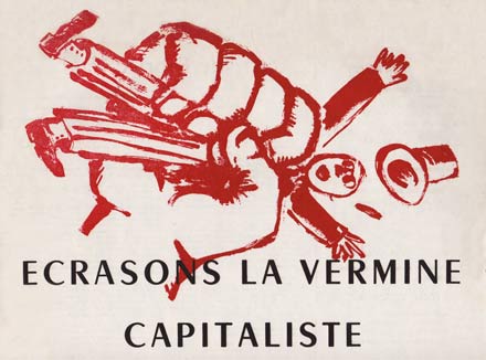 dessin : vermine capitaliste