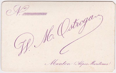 signature Ostroga