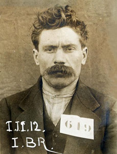 Joseph Renard lors de son arrestation