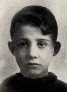 Anteo Zamboni à 10 ans