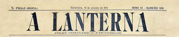 jounal "A Lanterna" n° 1908 de 1911 