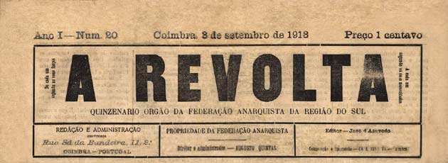 journal "A Revota" de 1913