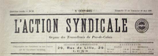 journal "L'Action syndicale"