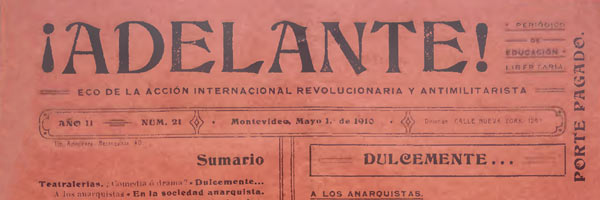 jounal Adelante! n21 de 1910