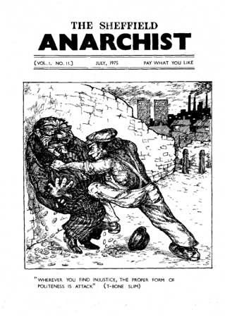 The Sheffield anarchist 1975