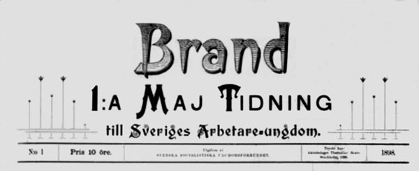 journal "Brand" n1 de mai 1898