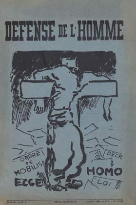 revue "Défense de l'Homme" n°4