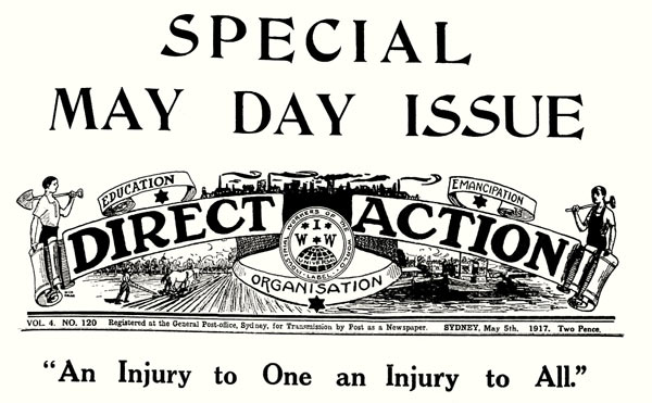 journal "Direct Action" n120 du 5 mai 1917