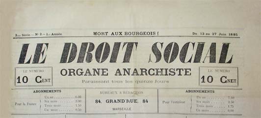 journal "Le droit social" de Marseille