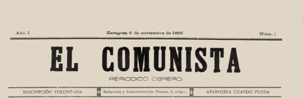 journal "El Comunista"