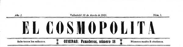 journal "El Cosmopolita"