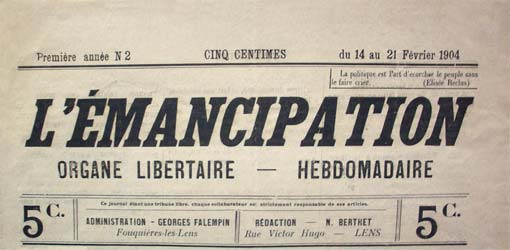 journal "L'Emancipation"