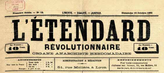 journal "L'Etandard Révolutionnaire"