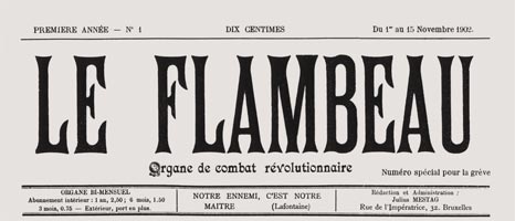 journal belge le flambeau