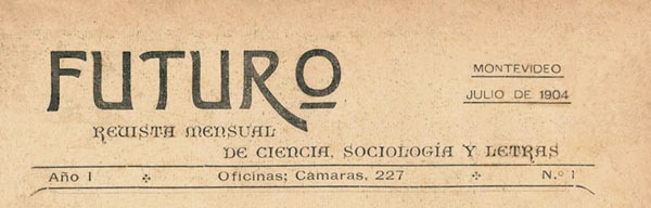 journa "Futuro" n1 de 1904