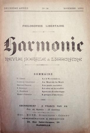 revue "Harmonie"