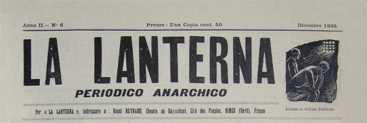 journal italien la lanterna