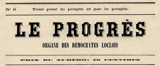 journal "Le Progès"