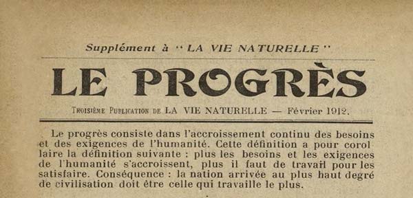 Journal Le Progrès de février 1912