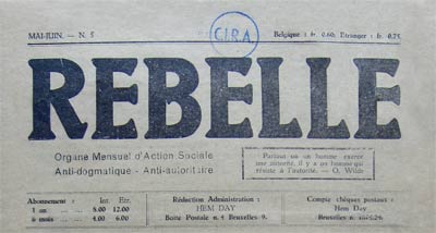 journal belge rebelle