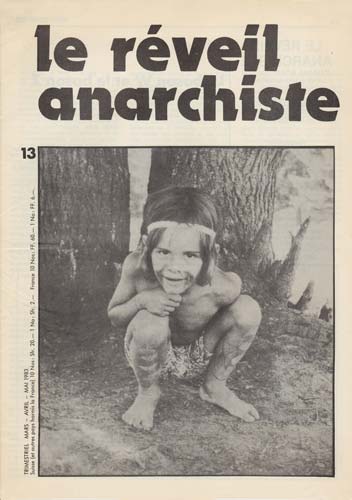 journal "Le Révei anarchiste" de 1983