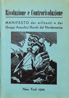 brochure "Rivoluzione e Controrivoluzione" 1944