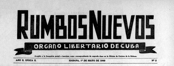 journal Rumbos Nuevos n°2 de 1940