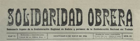 journal de galice solidaridad obrera
