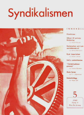 journal "Syndikalismen" n5 de 1949
