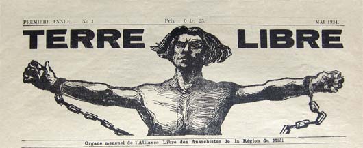 journal "Terre Libre" de 1934