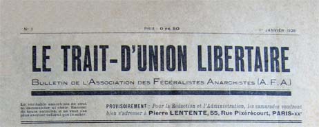 journal trait d'union libertaire