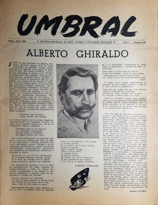 journal "Umbral" n88 de 1969