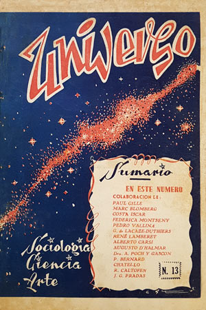 revue "Universo" n&deg;13